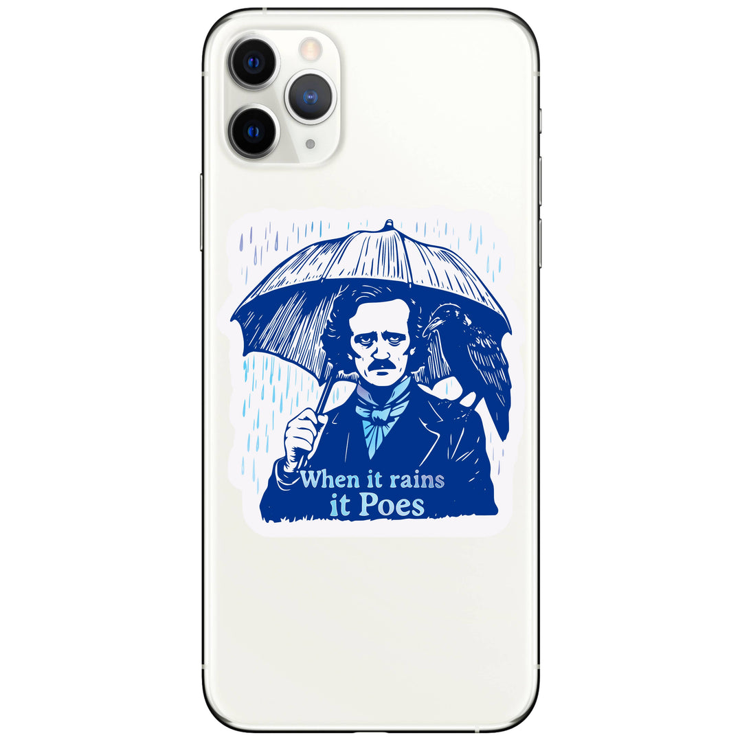 Literature Book Funny Quote Poe High Quality Vinyl Sticker