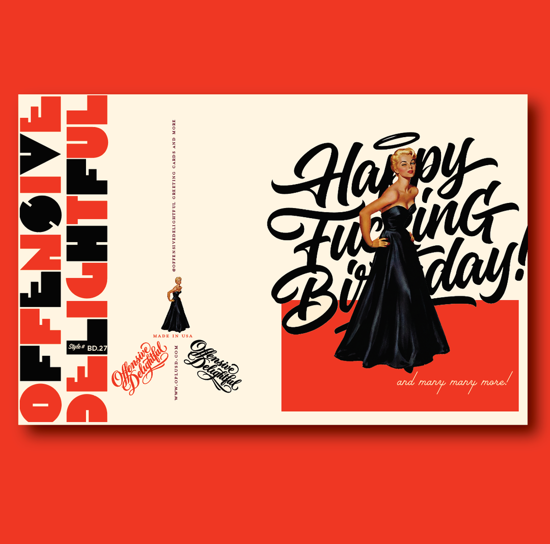 BLACK GOWN birthday