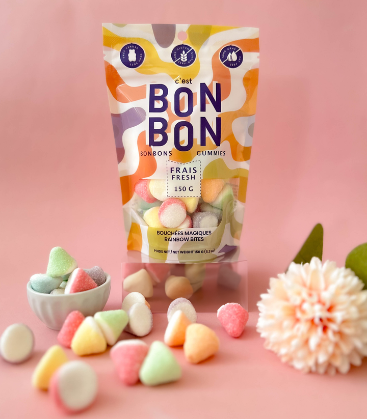 Rainbow Bites Gummy Candies
