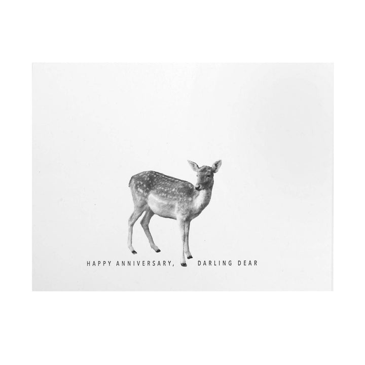 Deer Happy Anniversary, Darling Dear Card