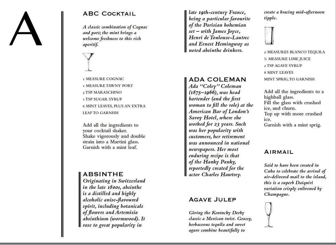 The Cocktail Bible: Flexi-Bind