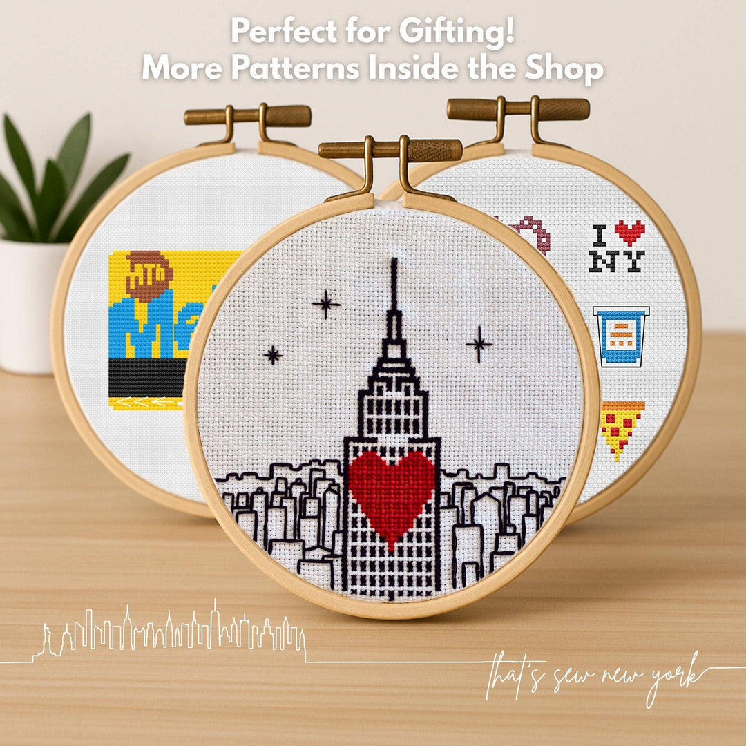 NYC Icons Cross Stitch Kit