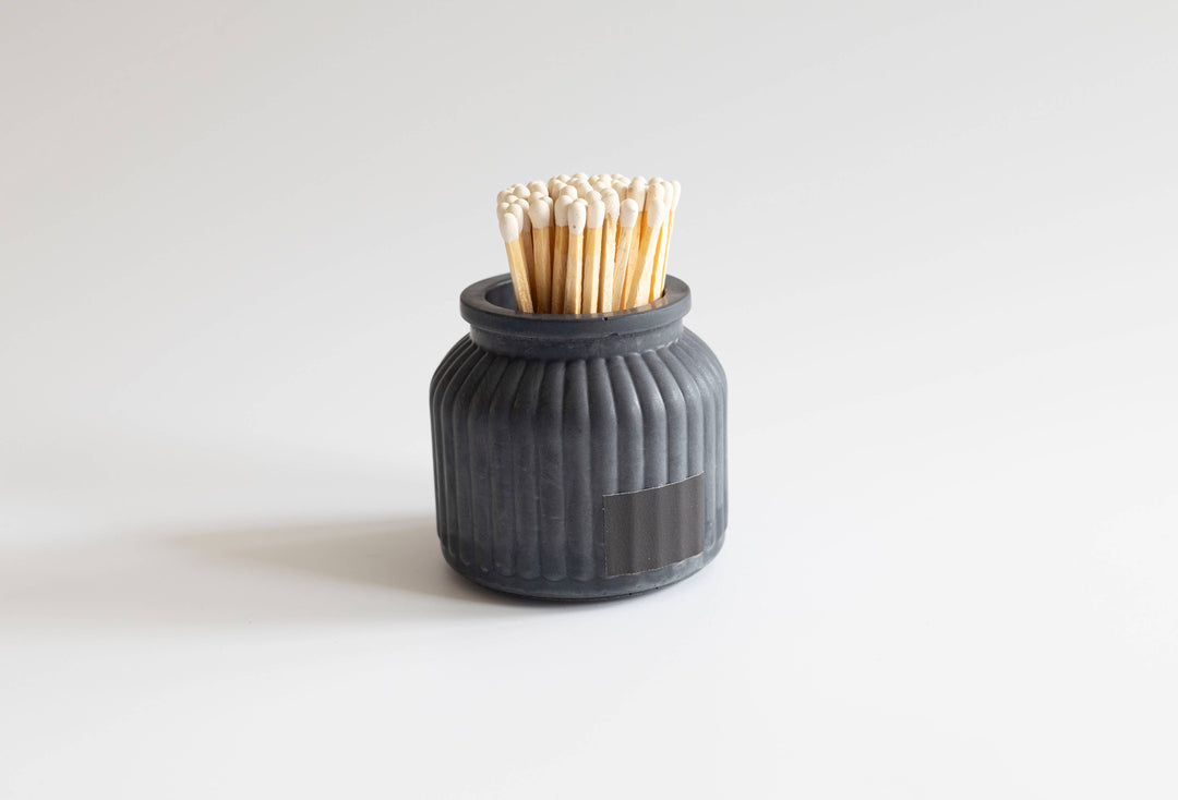 Apothecary Match Holder- Long Matches: Acai