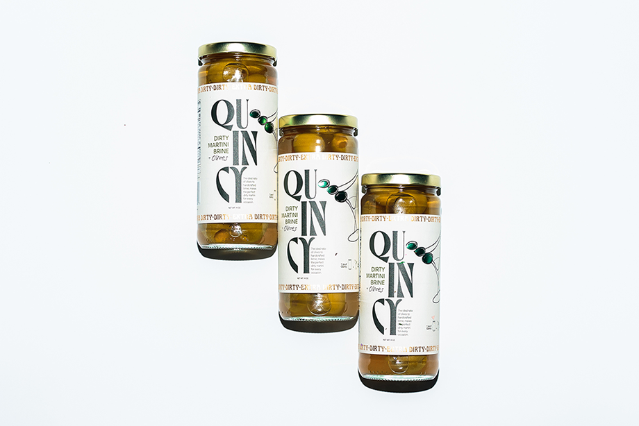 Quincy Jar (Olives & Martini Brine)