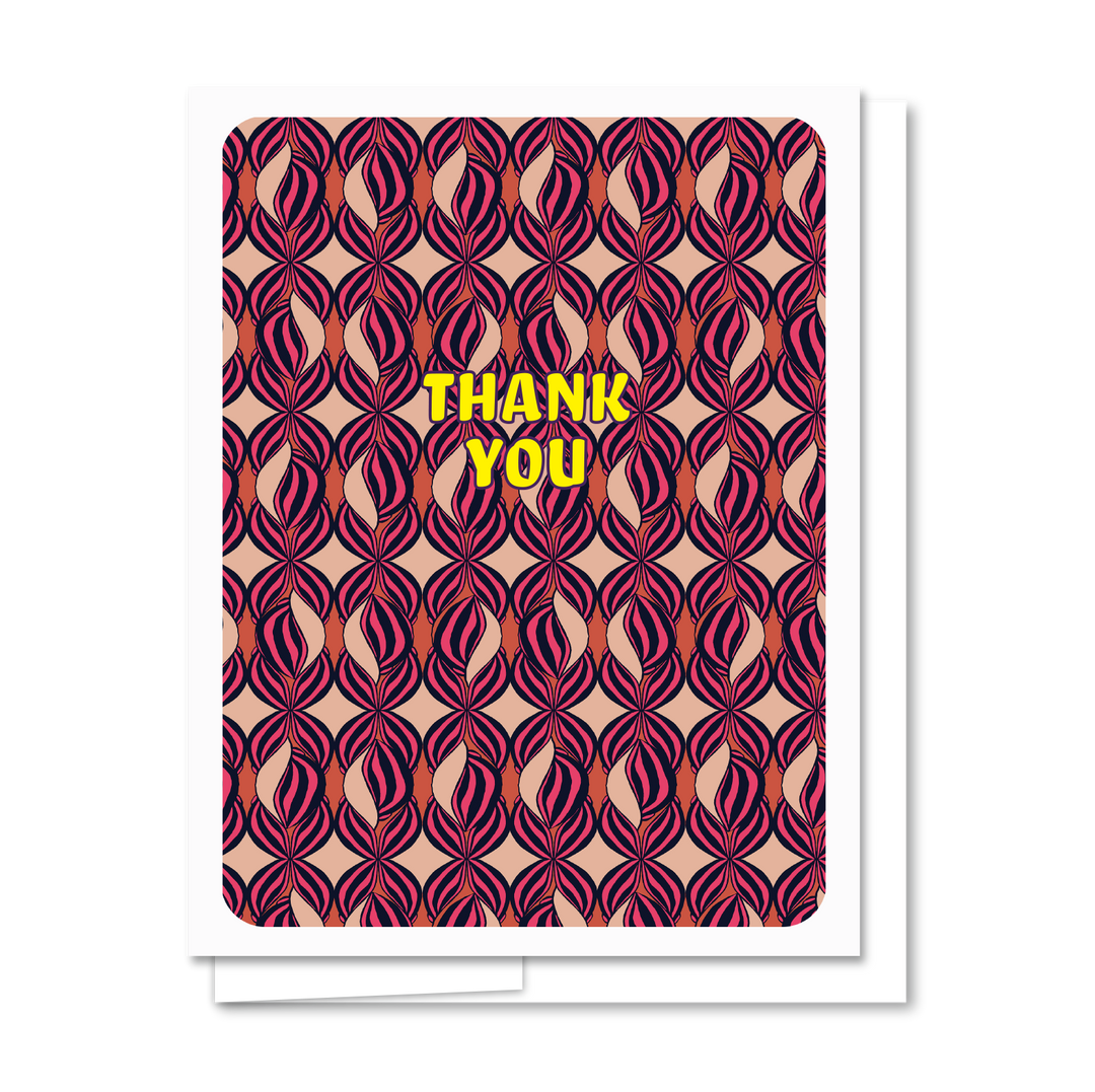 Marcie Paper Thank You - Greeting Card