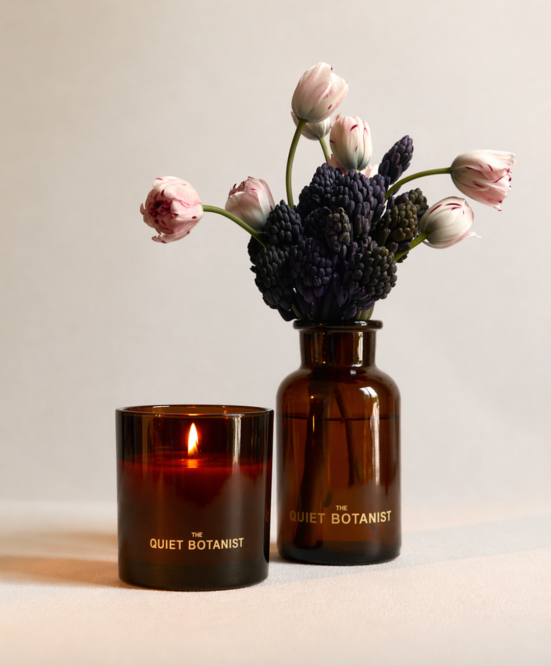 Moody Blooms Candle - SAMPLE