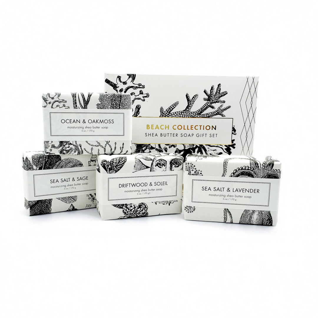 Beach Collection Soap Set of 4