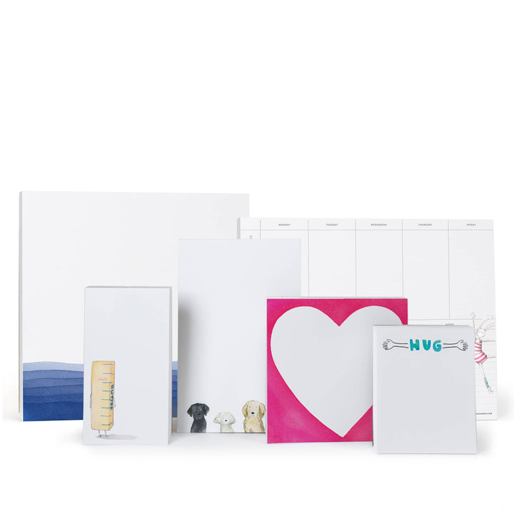 Happy Dots Chunky Square Notepad