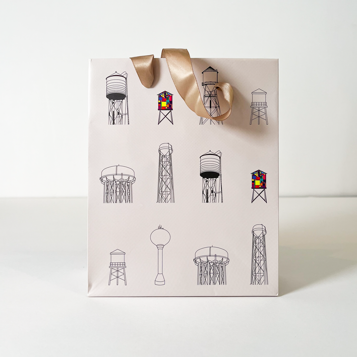 Small Water Tower Gift Bag - Gift Bag