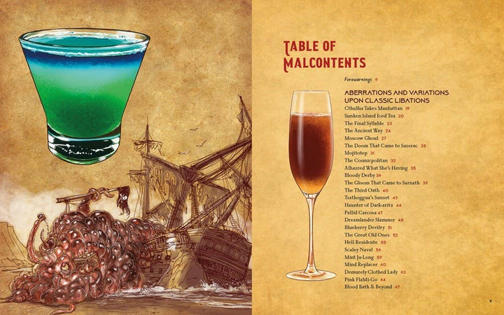 Lovecraft Cocktails: Elixirs &amp; Libations from the Lore