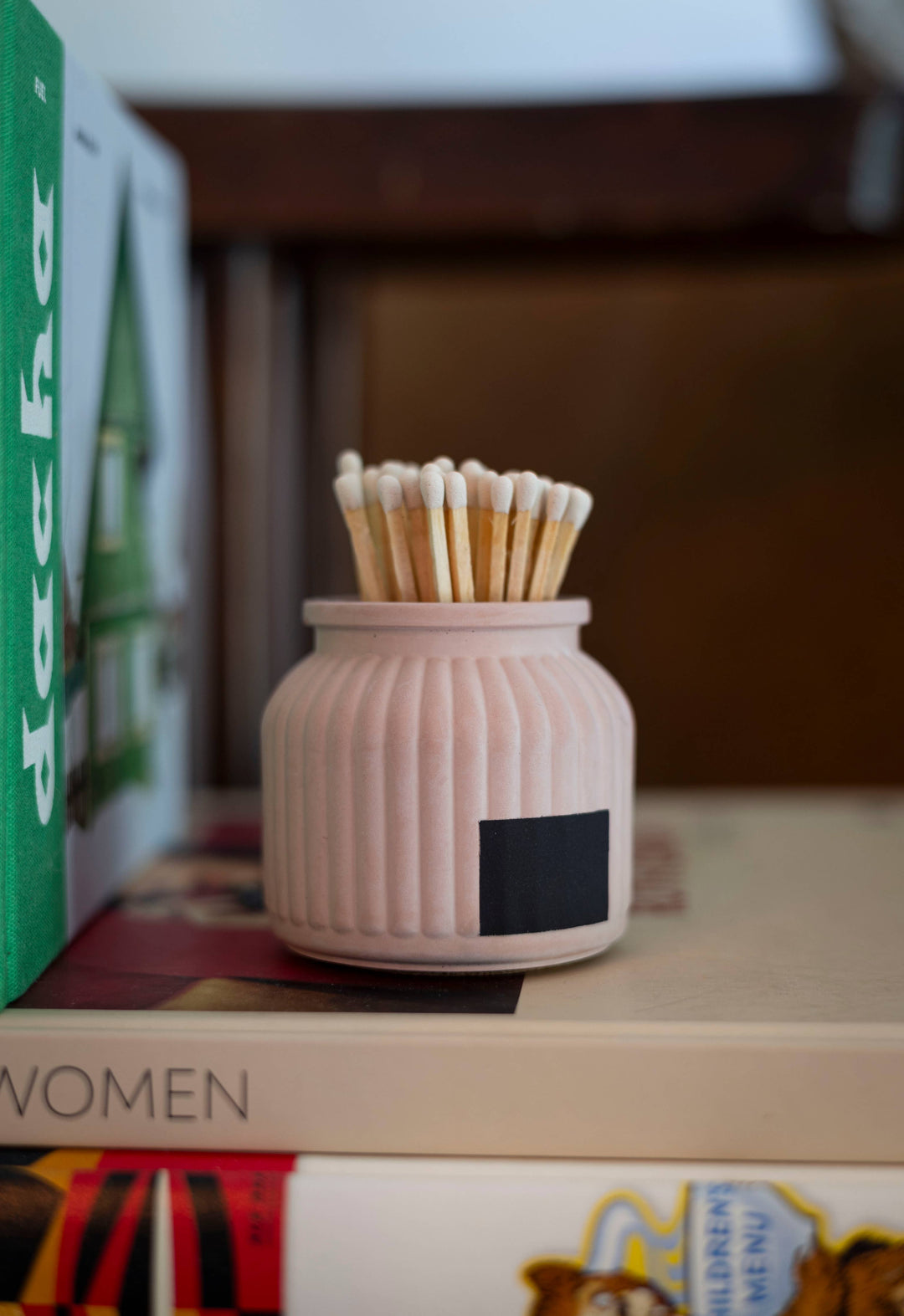 Apothecary Match Holder- Long Matches: Acai