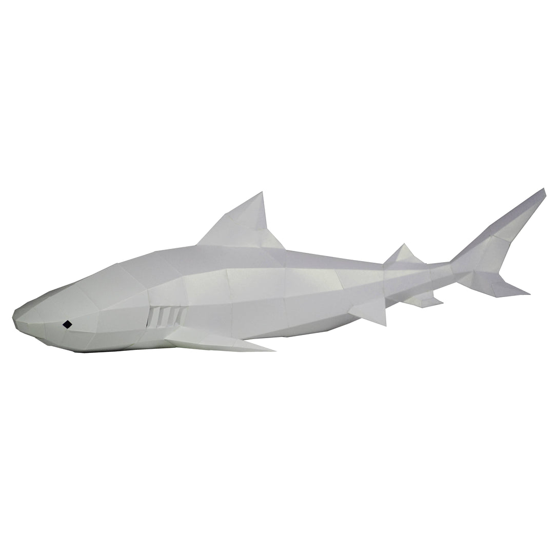 Tiger Sharks 3D PaperCraft Wall Art Origami Model