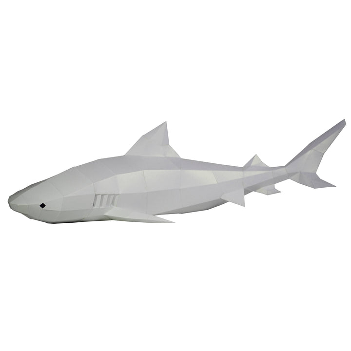 Tiger Sharks 3D PaperCraft Wall Art Origami Model