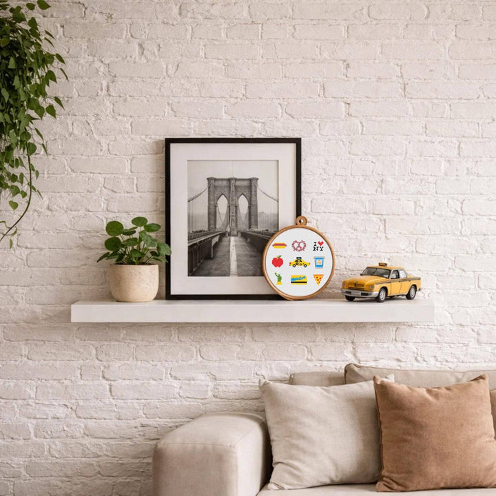 NYC Icons Cross Stitch Kit