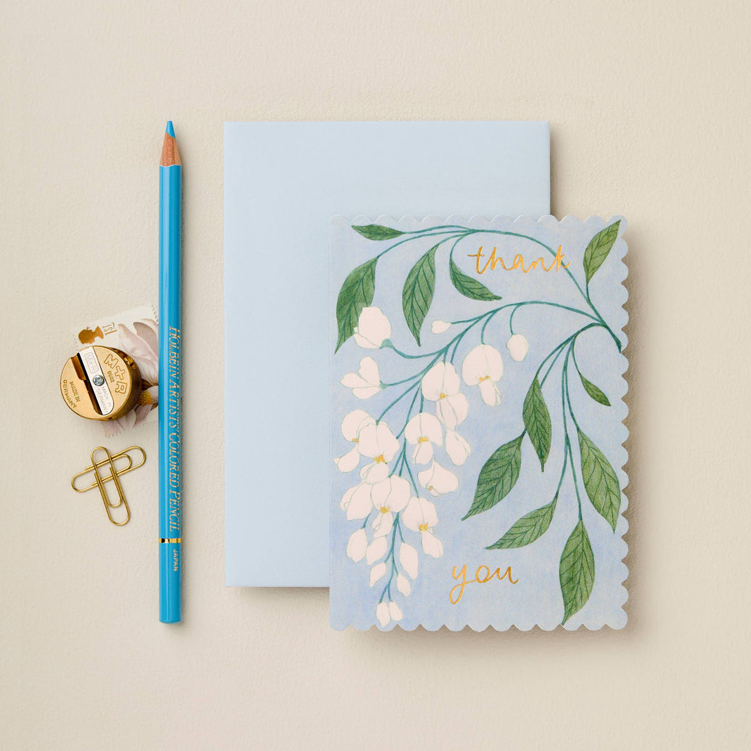 Wisteria 'Thank You' Card