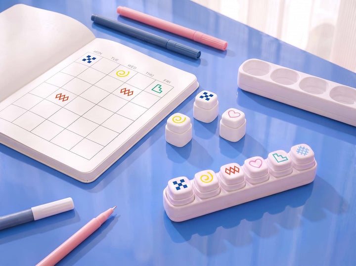 Checkout Line: Push Button Stamps