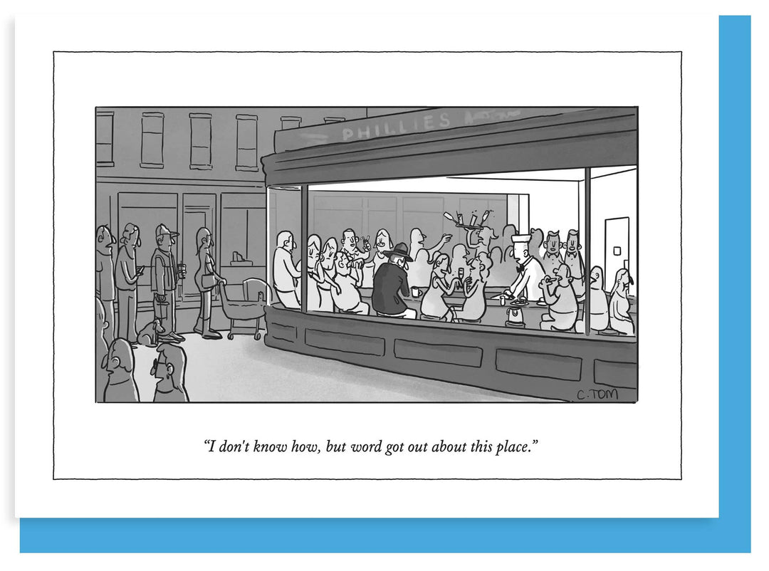 Word Got Out Cartoon Card