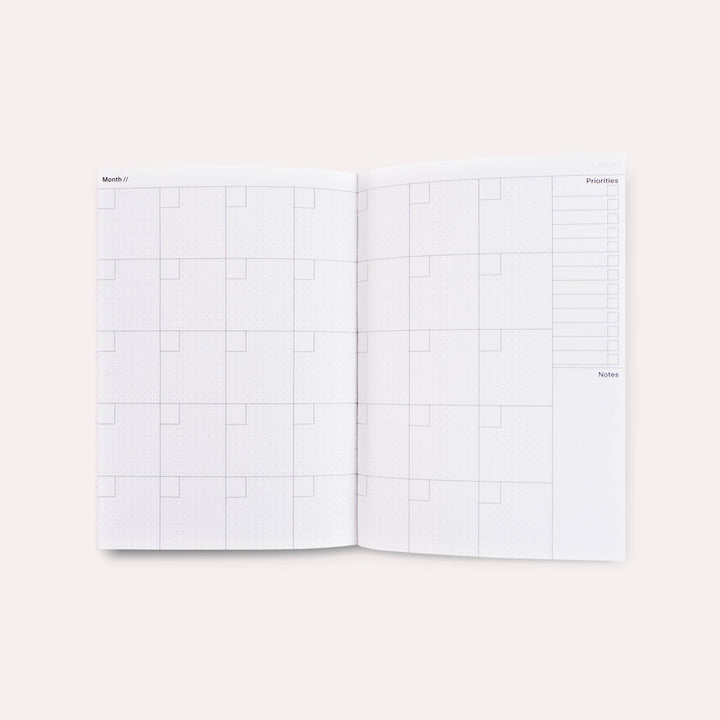 Seoul Pocket Undated Weekly Planner