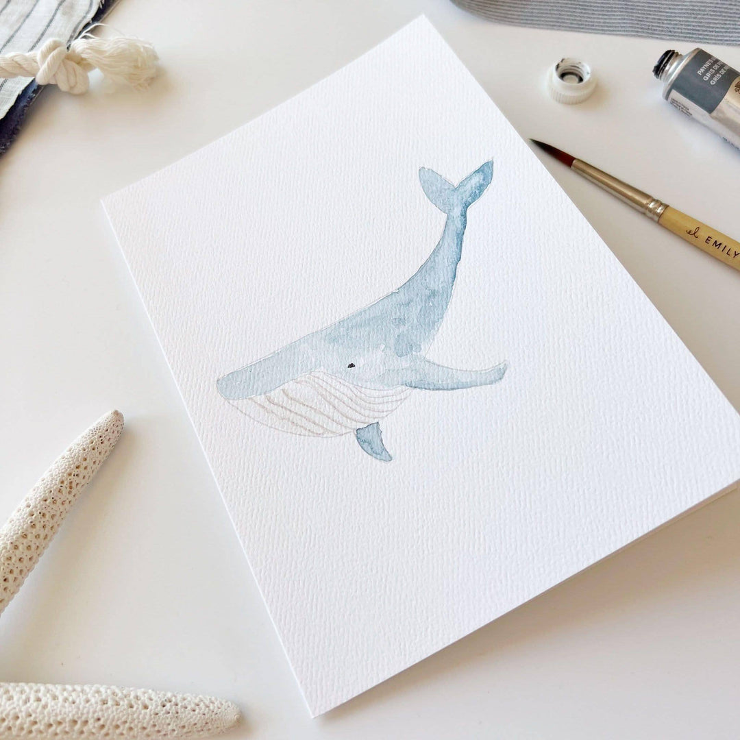 Seaside Paintable Notecard Set