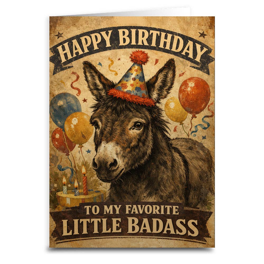 Happy Birthday to My Favorite Badass Card