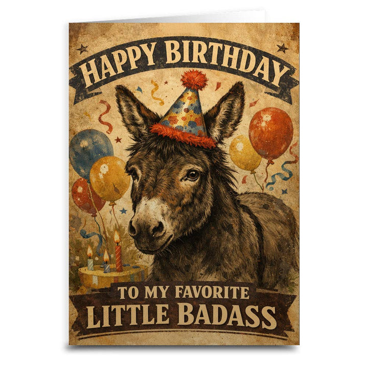 Happy Birthday to My Favorite Badass Card