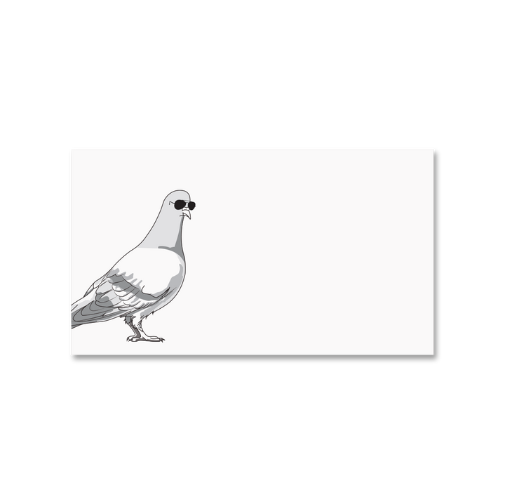 Pigeon Letterpress Correspondence Cards