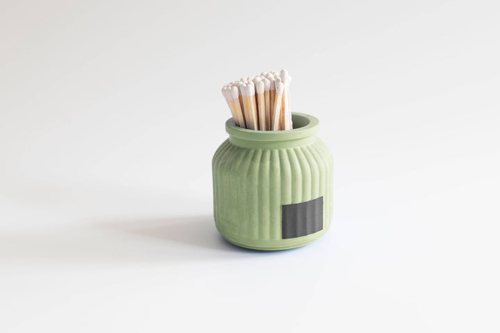 Apothecary Match Holder- Long Matches: Acai