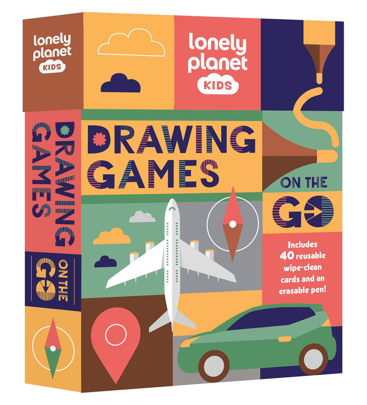Lonely Planet Kids Drawing Games on the Go: Cards
