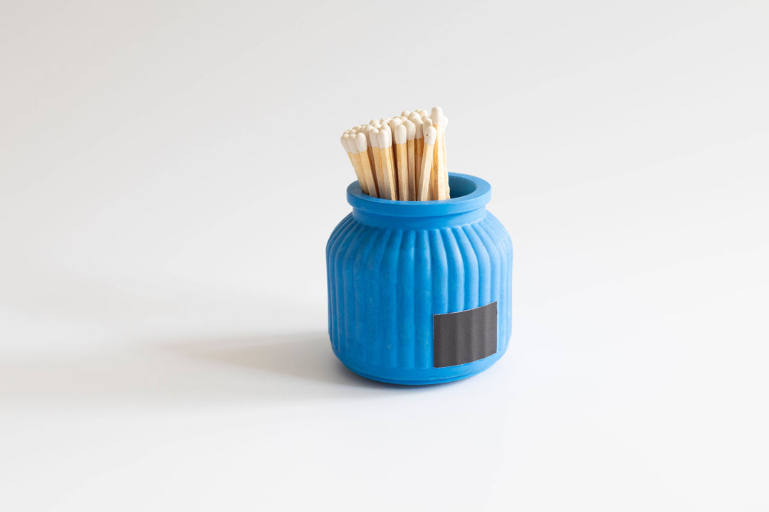 Apothecary Match Holder- Long Matches: Acai