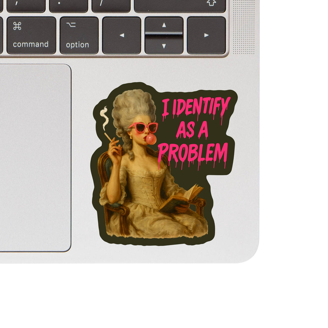 Feminist Rights Funny Humor Book High Quality Vinyl Sticker