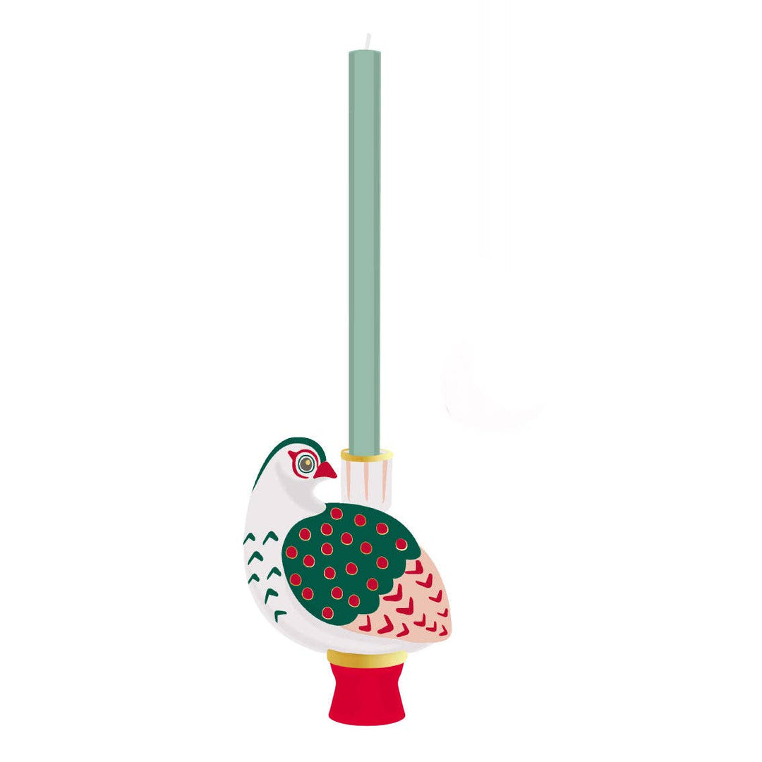 Bird Ceramic Candle Holder