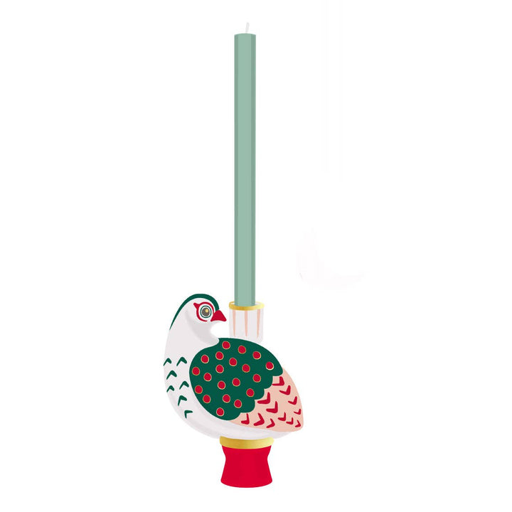 Bird Ceramic Candle Holder