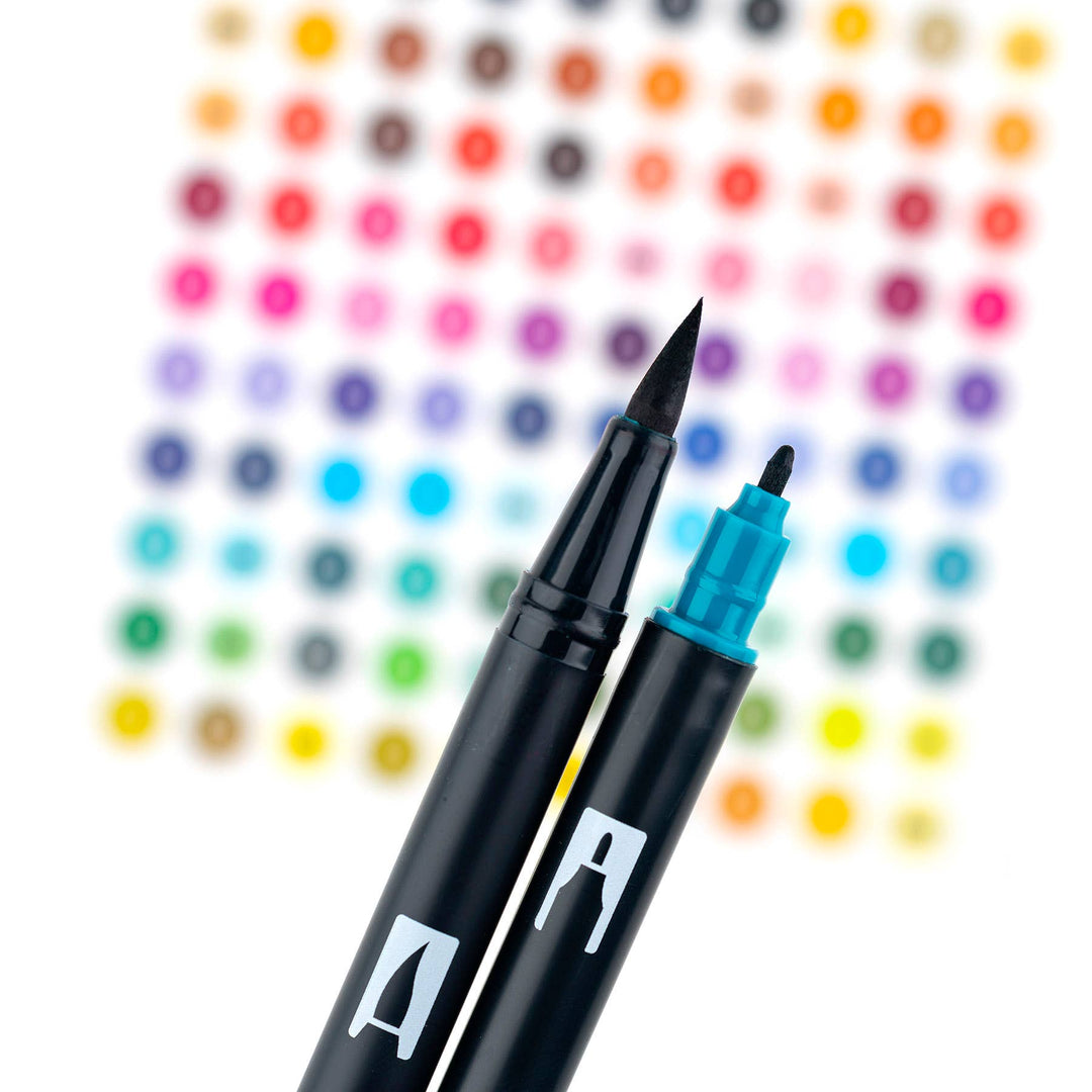 Dual Brush Markers: Landscape