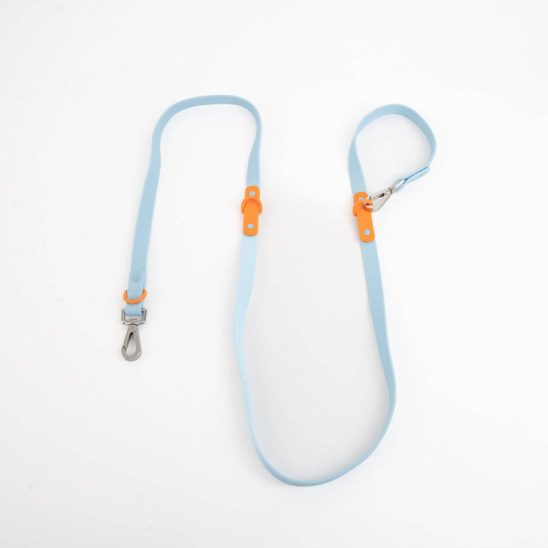 The Fritz Dog Leash | Leash wit Handle | Multi Dog Leash: Orange mango / Small