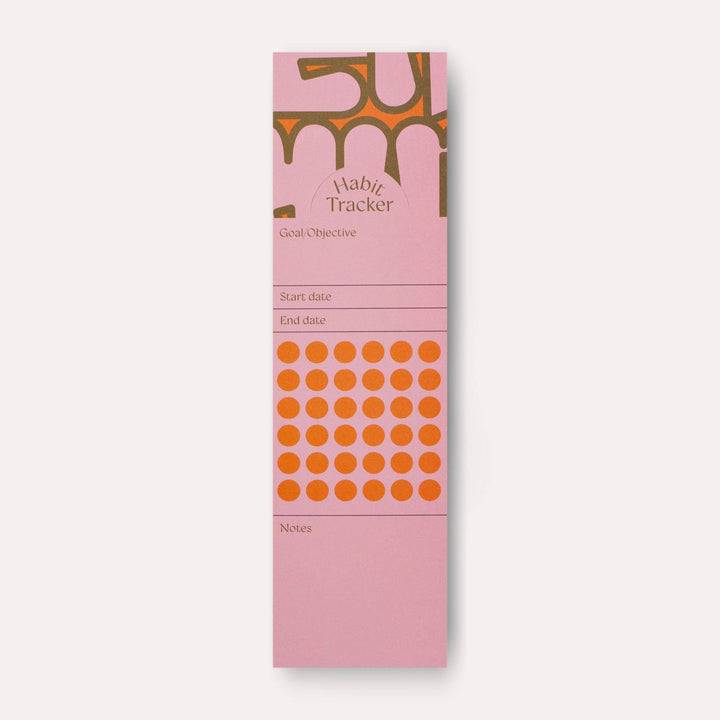 Hinoki Habit Tracker Bookmark Set