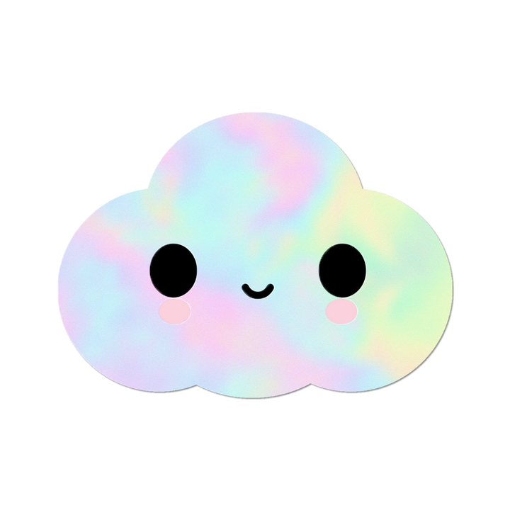 Little Cloud Holographic Sticker