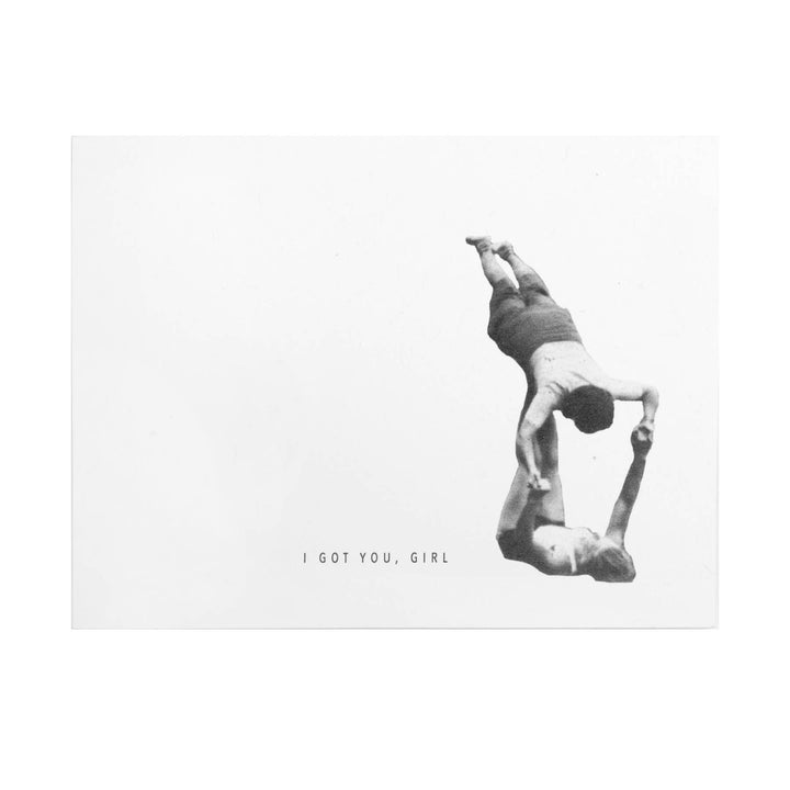 Gymnasts I Got You, Girl Card
