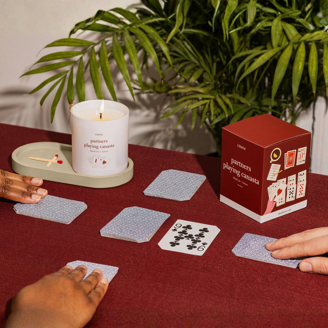 Partners Playing Canasta