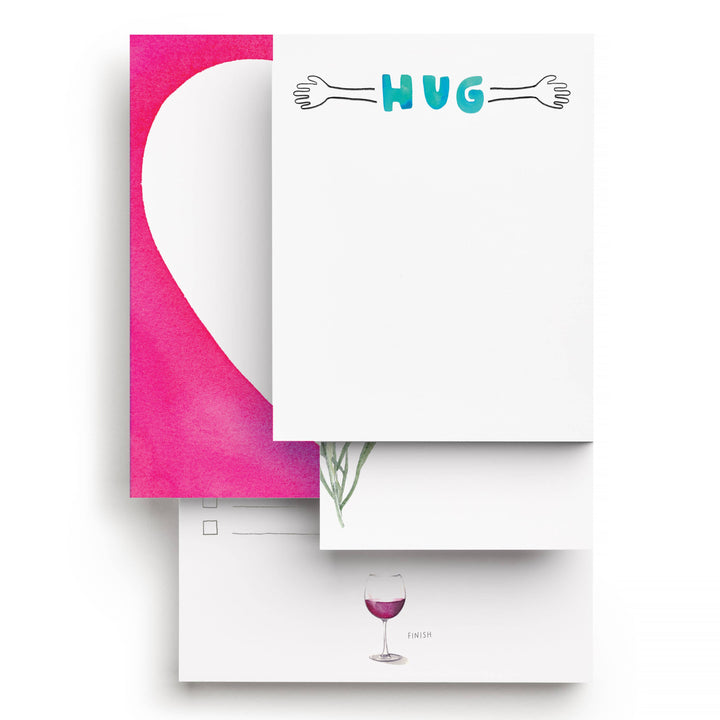Happy Dots Chunky Square Notepad
