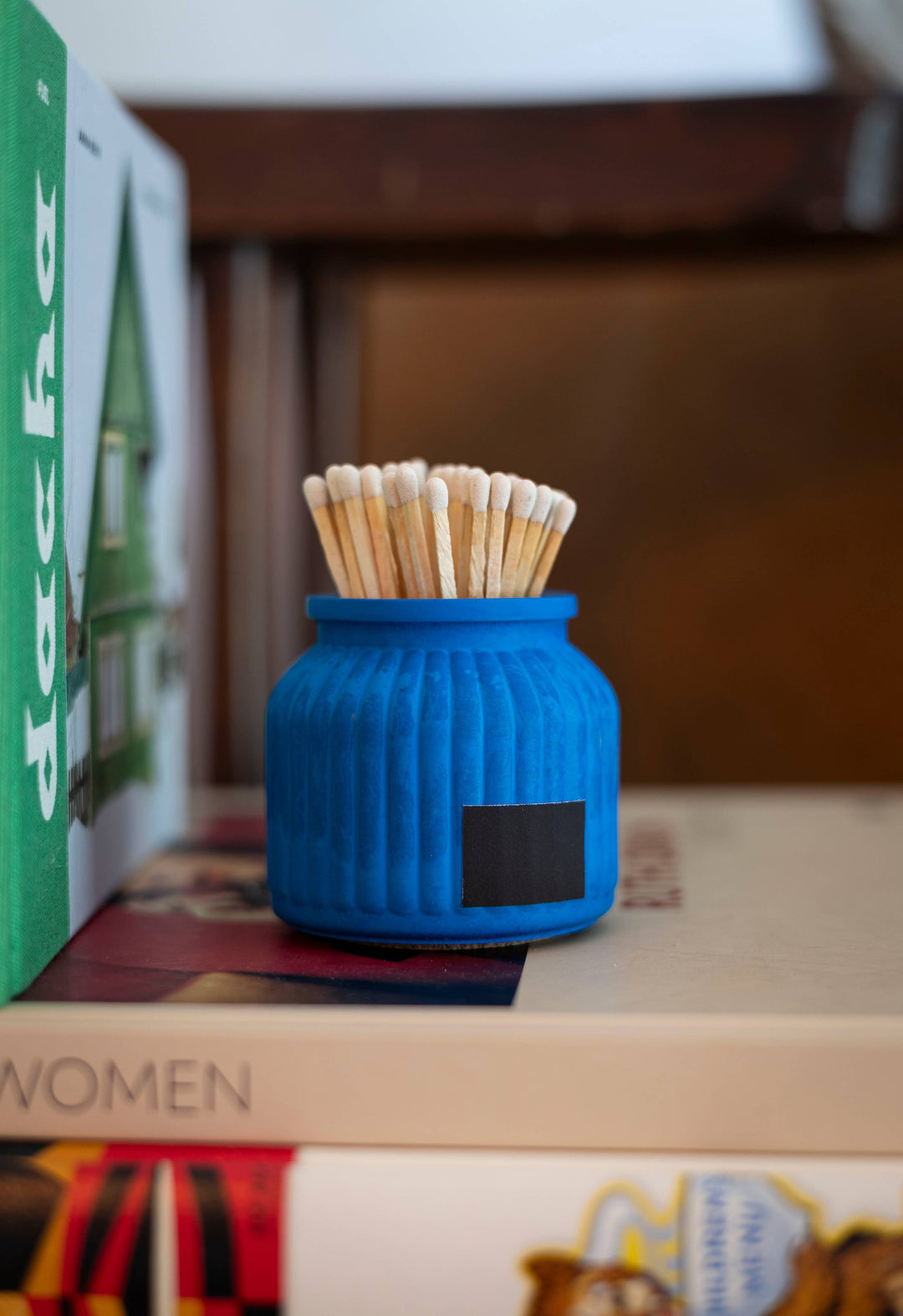Apothecary Match Holder- Long Matches: Brick