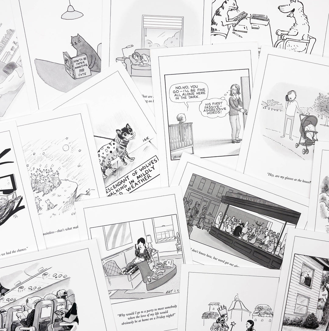 THE WINE TALKING NEW YORKER CARD