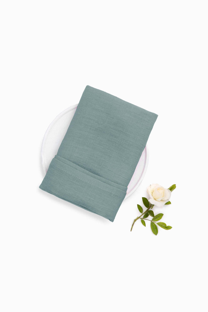 Solid Linen Napkins Set of 2