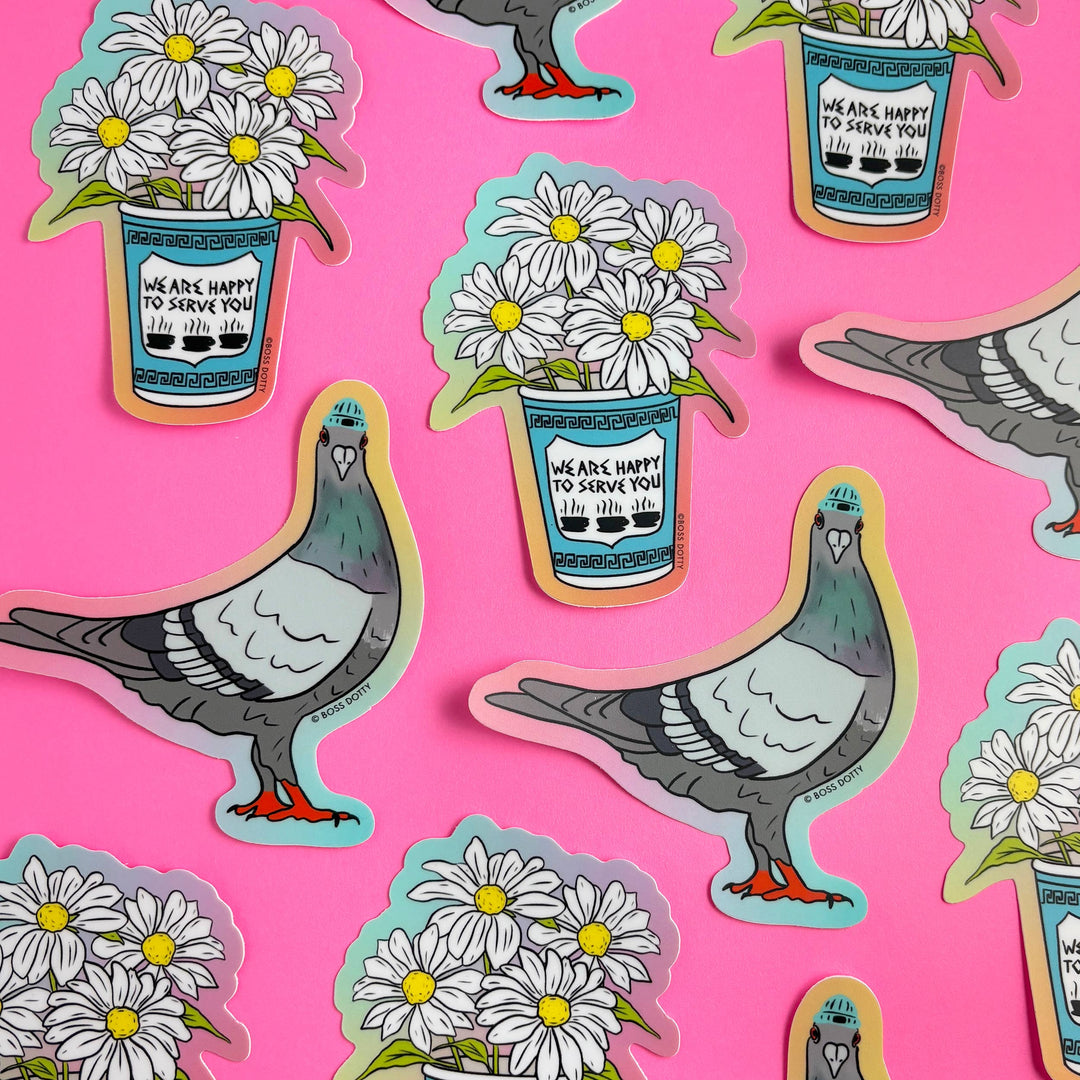 New York Pigeon Sticker