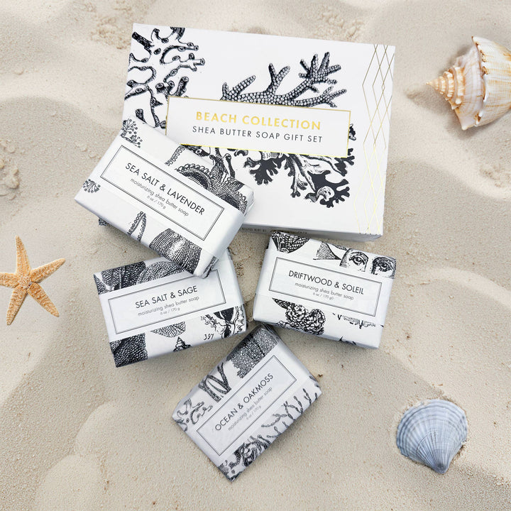Beach Collection Soap Set of 4