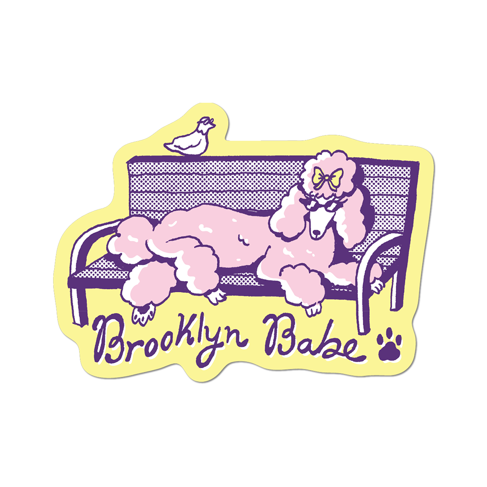 Brooklyn Babe by Apply - Die-Cut Sticker