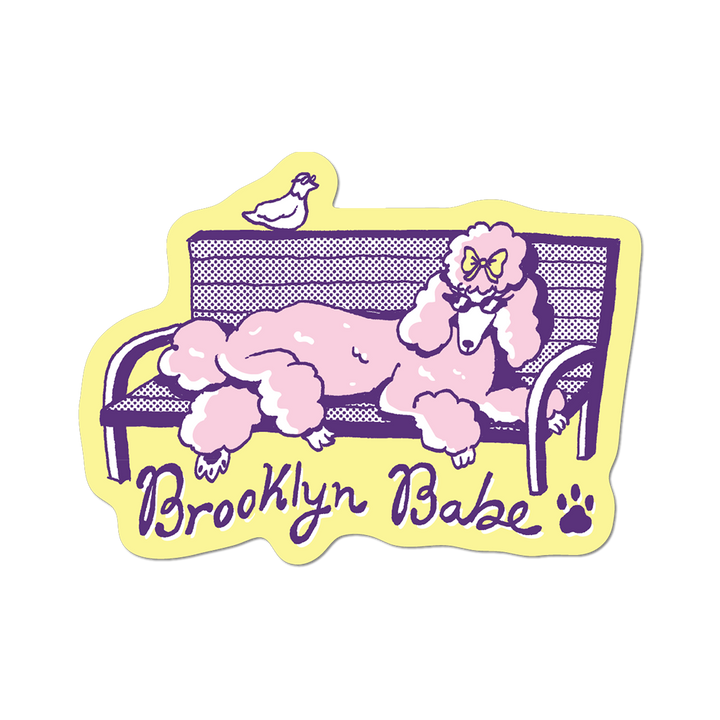 Brooklyn Babe by Apply - Die-Cut Sticker