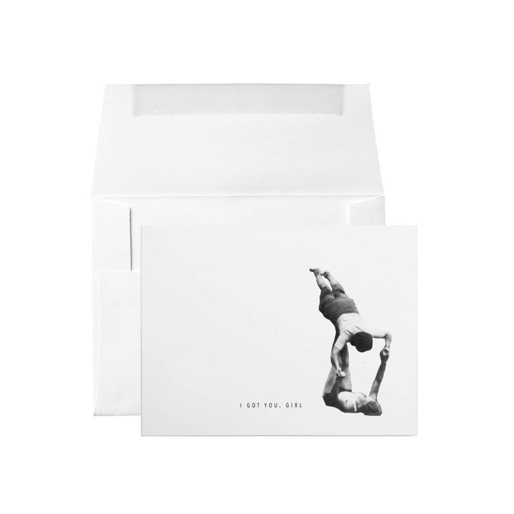 Gymnasts I Got You, Girl Card