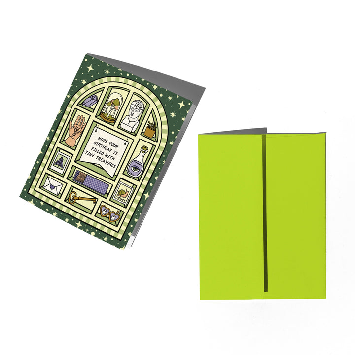 Cabinet of Curiosities Birthday Card