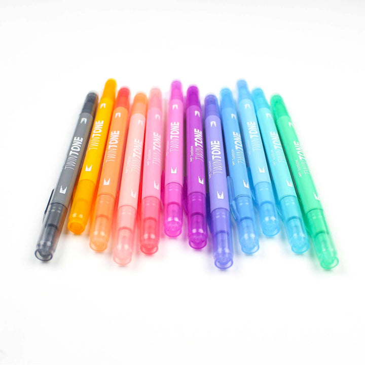 TwinTone Marker Set: Pastel - 12-Pack