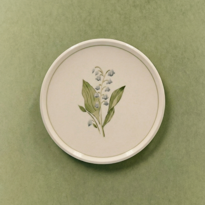Lily of the Valley Appetizer Plate
